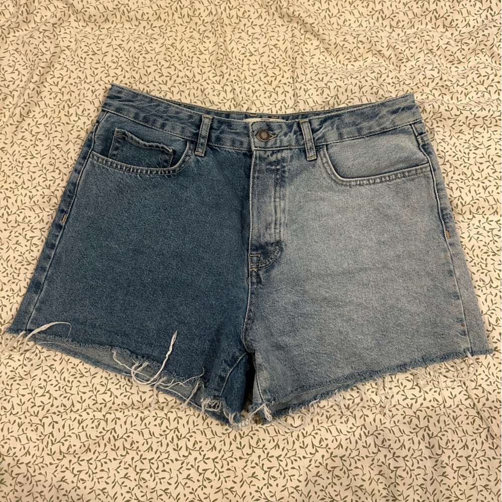 Two Toned Denim Jeans